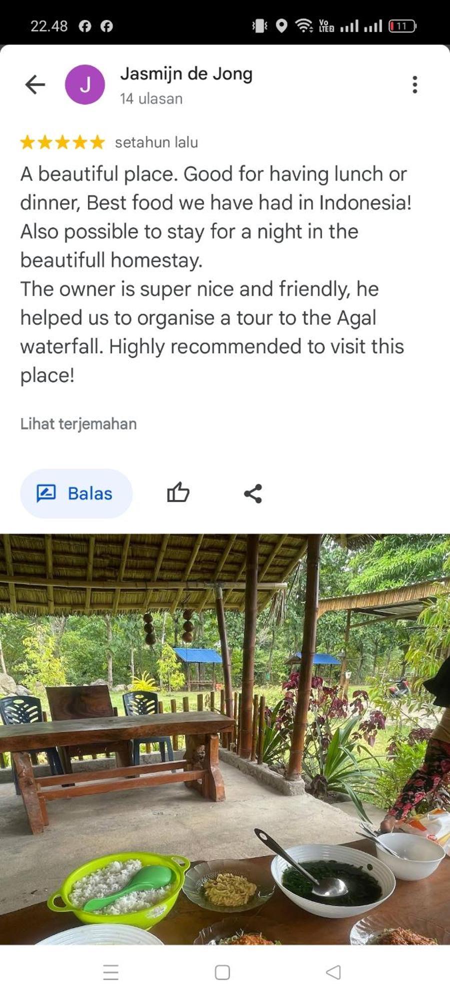 Tiu Batu Homestay Alas エクステリア 写真